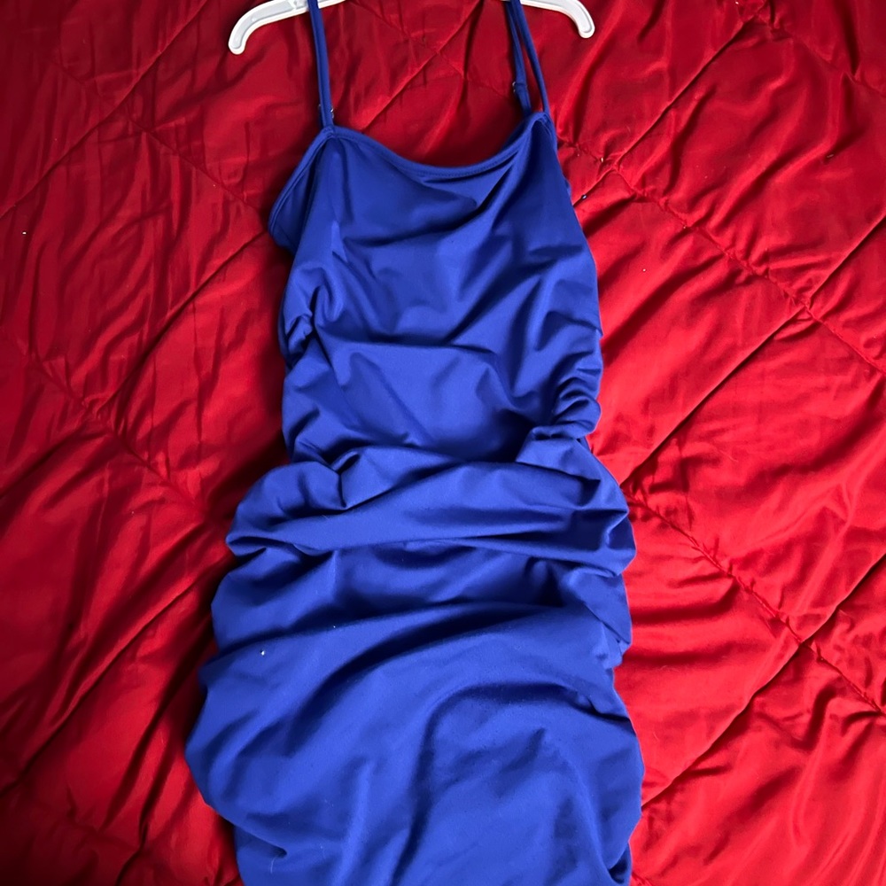 blue womens dress
